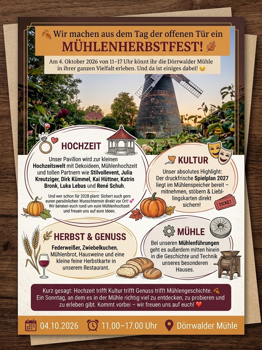 Event Location Dörrwalder Mühle